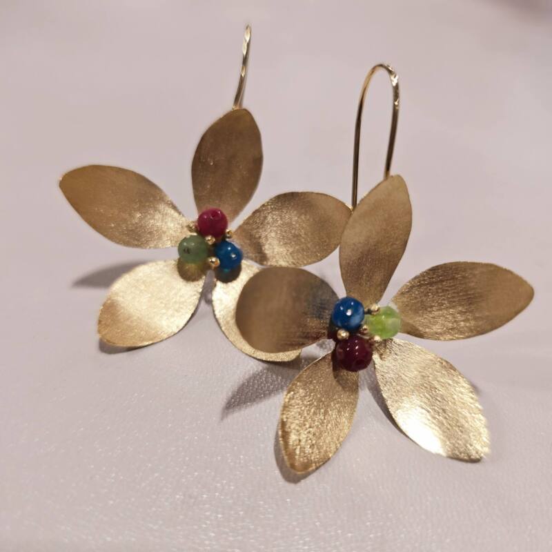 pendientes Ela Lirios Elody pendientes ela lirios elody