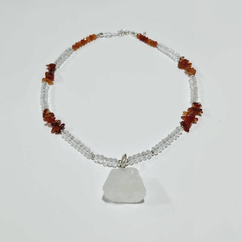 Collar Agua Cristal Roca